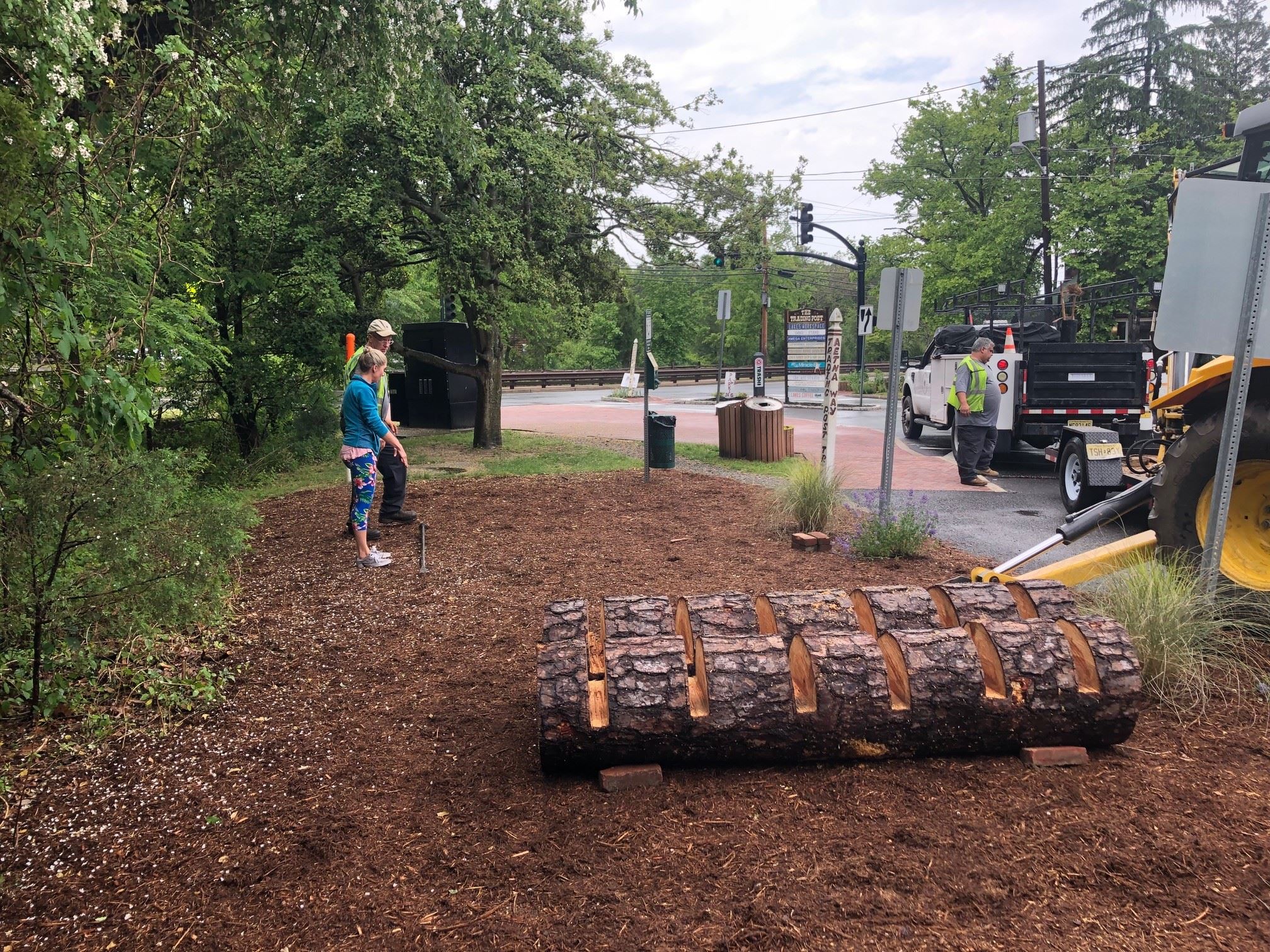 Aetna Way Bike Parking Area